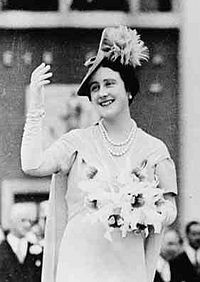 The Queen at the World's Fair, New York City, 1939.