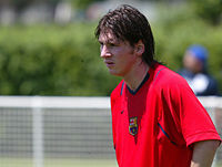 Lionel Messi Barca training.jpg