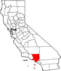 Los Angeles County map