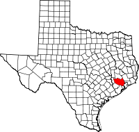 Harris County map