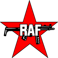 Later design of the RAF's insignia showing a Red Star and MP5