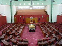 Senate, Parliament House, Canberra.JPG