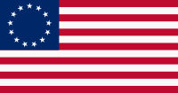 US flag 13 stars – Betsy Ross.svg