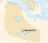 Yellowknife locator map.svg