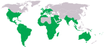 Global range in green