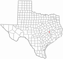 Location in the state of Texas