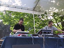 Autechre performing at Princeton