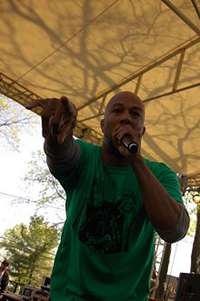 Common at the Tufts University Spring Fling 2008.