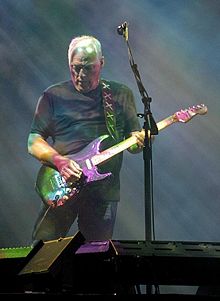 David Gilmour in concert in Munich, Germany on 29 July 2006