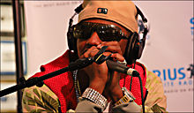 Fabolous at Sirius Satellite Radio in 2007