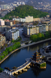 An Aerial View of Jiaxiu Lou