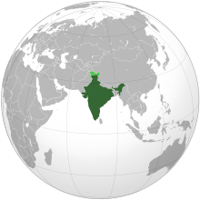 Location of India