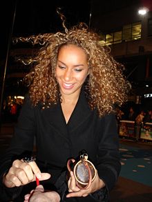 Lewis at the London premiere for Flushed Away, November 2006