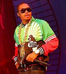 Nas performing on BET's 106 & Park in 2006.