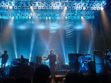 Primal Scream performing in Southampton, England on November 29, 2006.