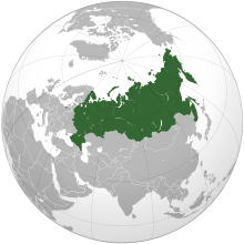 Location of Russia