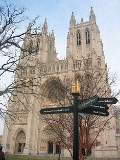 Washington National Cathedral is officially dedicated as the Cathedral Church of Saint Peter and Saint Paul.