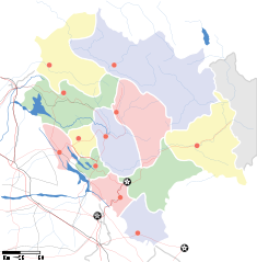 Map indicating the location of Himachal Pradesh