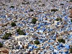 The city of Jodhpur, also known as Blue City