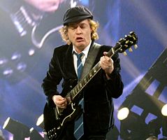 Angus Young live with AC/DC on November 23, 2008