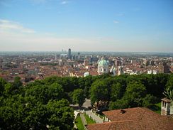 Brescia city skyline from the city castle.jpg