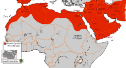 Location of Abbasid Caliphate