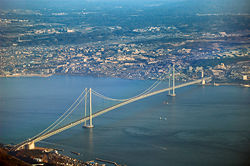 Akashi Kaikyo Bridge (明石海峡大橋, Akashi Kaikyō Ō-hashi?)