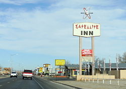 White Sands Boulevard in Alamogordo