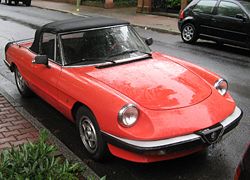 Alfa Romeo Spider 3rd series 'Aerodinamica'.