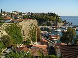 Antalya's historic marina