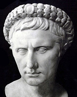 Bust of Caesar Augustus.