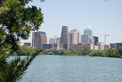 Skyline of City of Austin