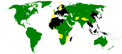 Location of Axis Powers