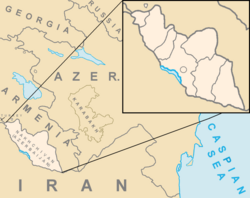 Location of Nakhchivan