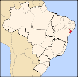 Location of Aracaju