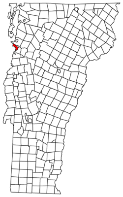 Location in Vermont