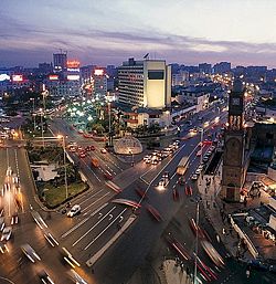 Casablanca city center