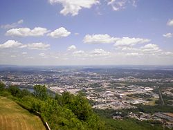 Chattanooga from Lookout Mountain