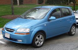 2004-2006 Chevrolet Aveo LT 5-door (US)