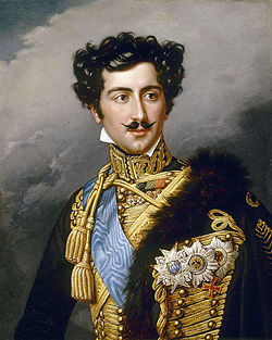 Crown prince Oscar of Sweden, painted by Joseph Karl Stieler