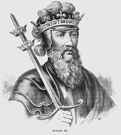 Edward III depicted in Cassell's History of England (1902)