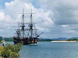 Endeavour replica in Cooktown harbour.jpg