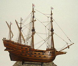 English Galleon Model