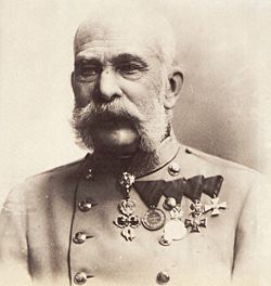 Emperor Franz Joseph. Vienna, circa 1910.