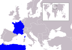 Location of France