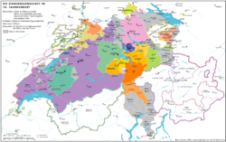 Location of Swiss Confederation