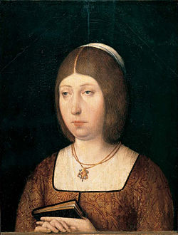 Isabella of Castile by Juan de Flandes, c. 1490