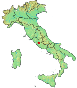 Location of Rome