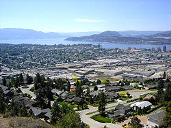 Kelowna and Okanagan Lake