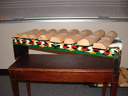 Kulintang a Kayo, a Philippine xylophone